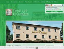 Tablet Screenshot of hotelalgiardino.it